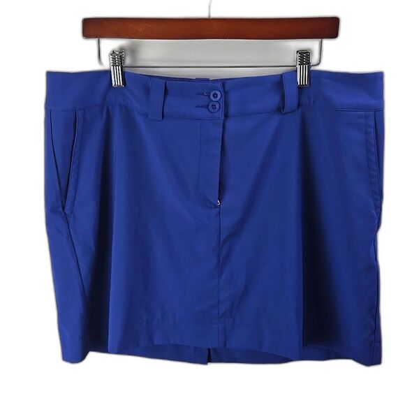 Nike Women's Golf Dri-Fit Tour Performance Blue Skort Skirt Sz 14, Athleisure - Picture 1 of 8